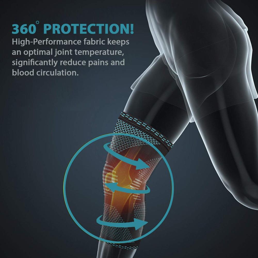 Premium Knitted Sports Knee Pads - Lightweight Support for Active Lifestyles